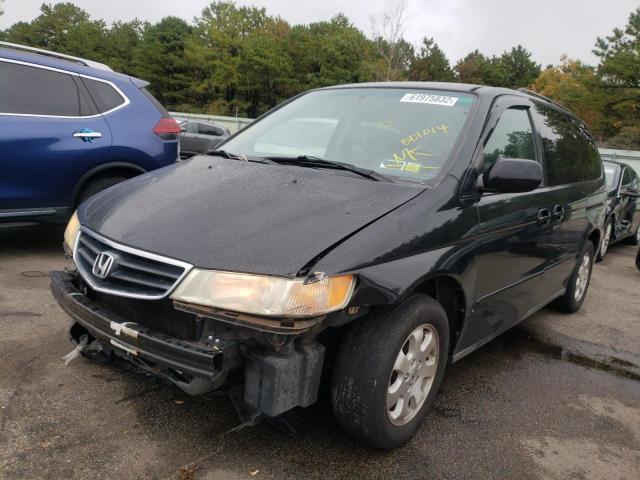 2HKRL18973H501014 - 2003 HONDA ODYSSEY EX BLACK photo 2