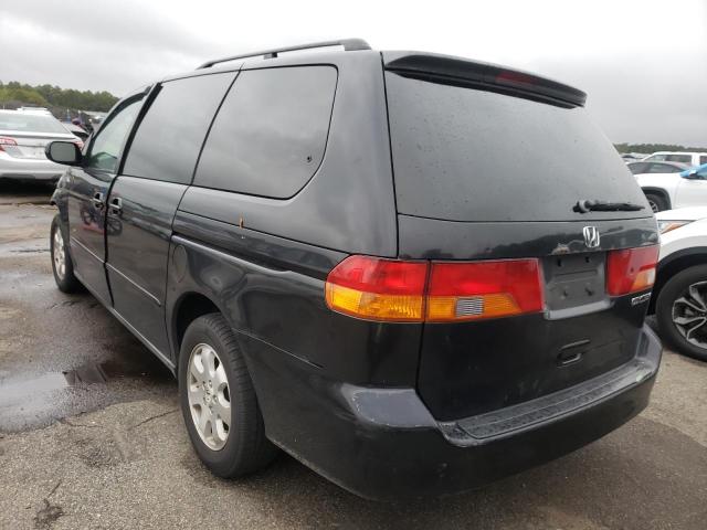 2HKRL18973H501014 - 2003 HONDA ODYSSEY EX BLACK photo 3