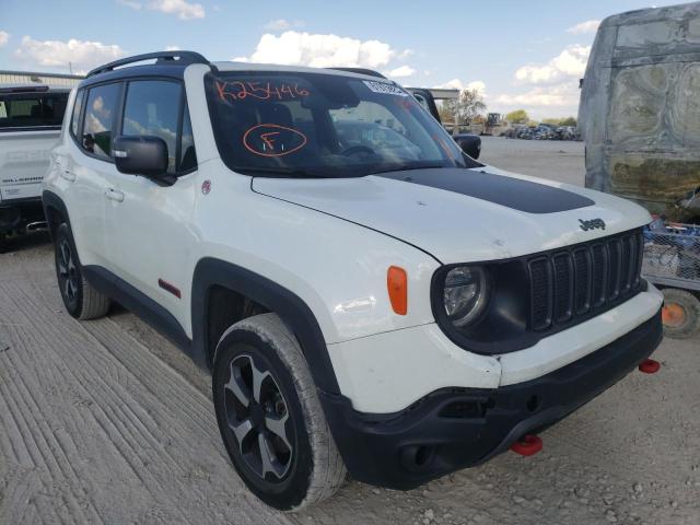 ZACNJBC15KPK25446 - 2019 JEEP RENEGADE T WHITE photo 1