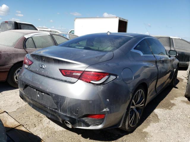 JN1EV7KK9MM410182 - 2021 INFINITI Q60 LUXE SILVER photo 4