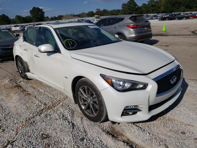 JN1EV7AP4HM739634 - 2017 INFINITI Q50 PREMIU WHITE photo 1