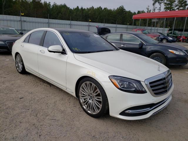 WDDUG6GB7KA477390 - 2019 MERCEDES-BENZ S 450 WHITE photo 1