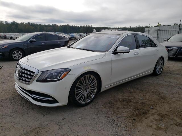 WDDUG6GB7KA477390 - 2019 MERCEDES-BENZ S 450 WHITE photo 2