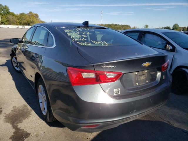 1G1ZC5ST3MF055153 - 2021 CHEVROLET MALIBU LS GRAY photo 3