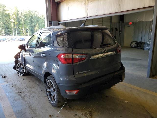 MAJ6S3KL0MC400602 - 2021 FORD ECOSPORT T GRAY photo 3