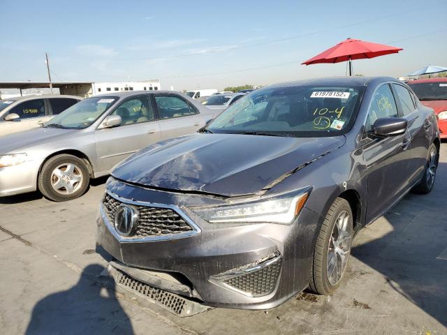 19UDE2F78NA001581 - 2022 ACURA ILX PREMIU GRAY photo 2