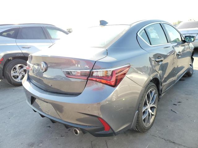 19UDE2F78NA001581 - 2022 ACURA ILX PREMIU GRAY photo 4