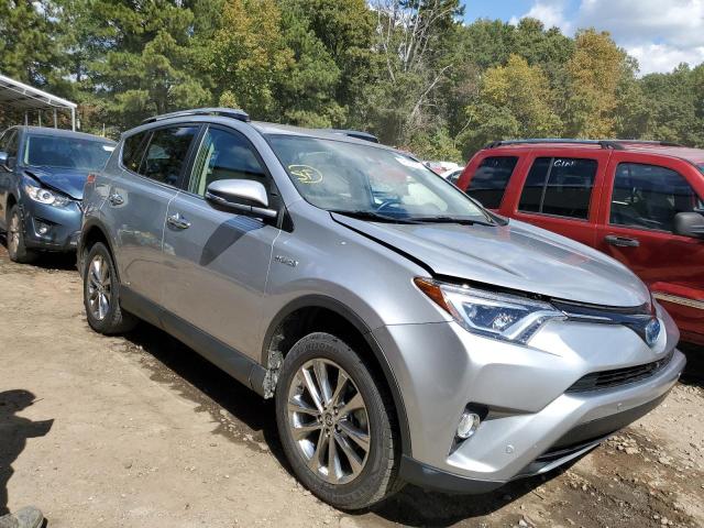 JTMDJREV1HD117825 - 2017 TOYOTA RAV4 HV LI SILVER photo 1