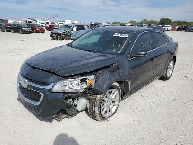 1G11C5SL7EF256620 - 2014 CHEVROLET MALIBU 1LT ნაცრისფერი ფოტო 9