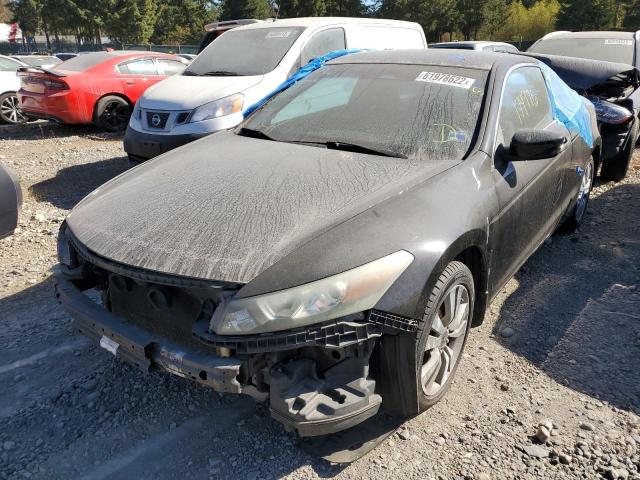 1HGCS12398A016368 - 2008 HONDA ACCORD LX- BLACK photo 2