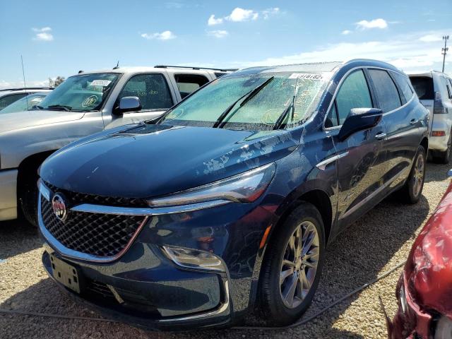 5GAEVCKW5NJ118803 - 2022 BUICK ENCLAVE AV BLUE photo 2