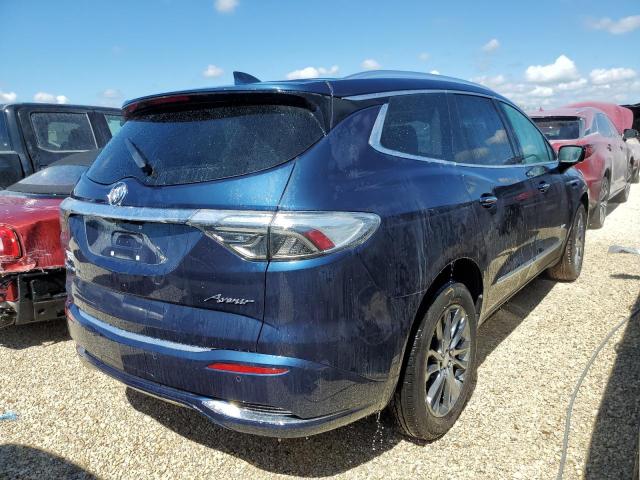 5GAEVCKW5NJ118803 - 2022 BUICK ENCLAVE AV BLUE photo 4
