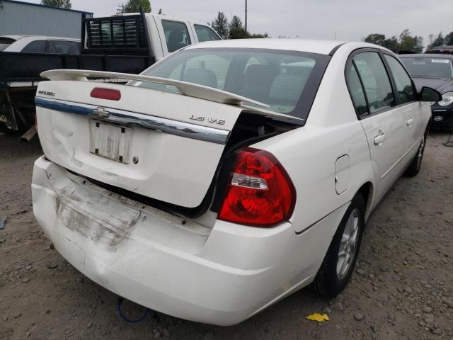 1G1ZT52835F236606 - 2005 CHEVROLET MALIBU LS WHITE photo 4