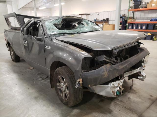 1FTRF12237NA59907 - 2007 FORD F150 GRAY photo 1