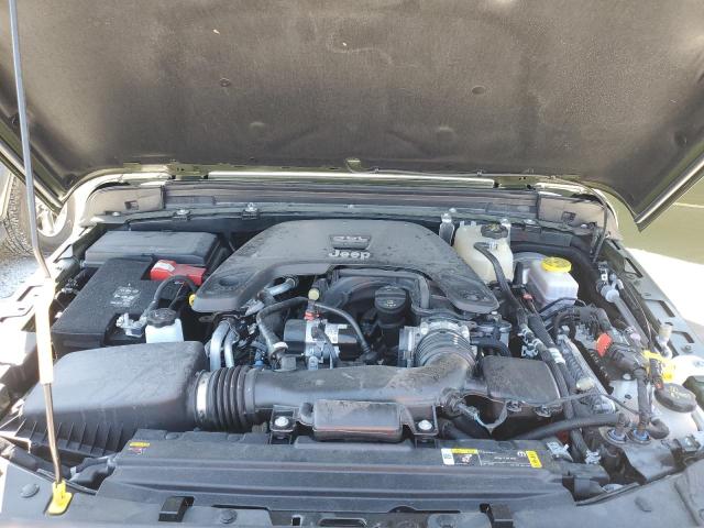 1C4HJXAG8MW587877 - 2021 JEEP WRANGLER S GREEN photo 7