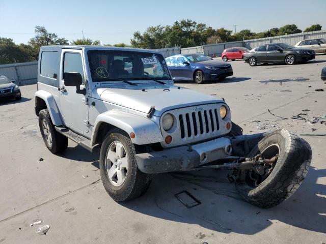 1J4FA54119L749287 - 2009 JEEP WRANGLER S SILVER photo 1