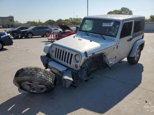 1J4FA54119L749287 - 2009 JEEP WRANGLER S SILVER photo 2