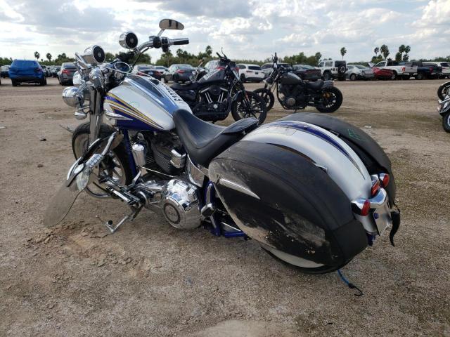 1HD1TF916EB950805 - 2014 HARLEY-DAVIDSON FLHTNSE CV BLUE photo 3