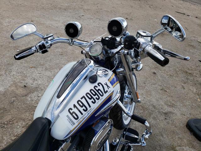 1HD1TF916EB950805 - 2014 HARLEY-DAVIDSON FLHTNSE CV BLUE photo 5