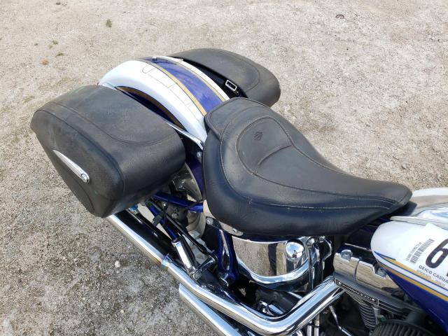 1HD1TF916EB950805 - 2014 HARLEY-DAVIDSON FLHTNSE CV BLUE photo 6