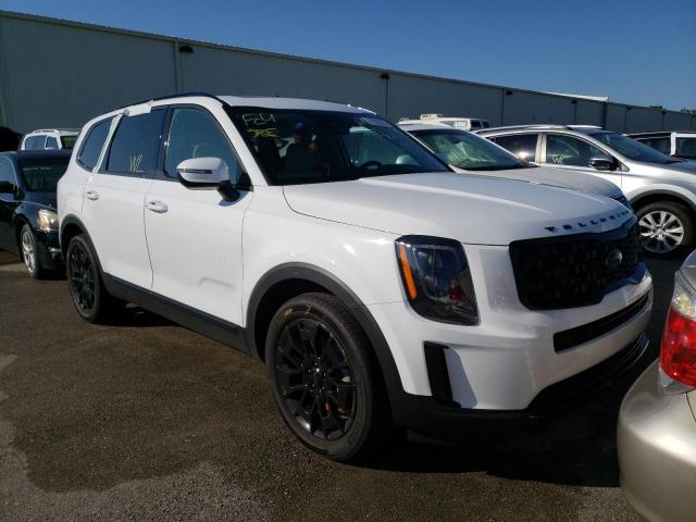 5XYP3DHC2MG171523 - 2021 KIA TELLURIDE WHITE photo 1