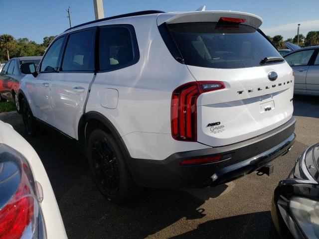 5XYP3DHC2MG171523 - 2021 KIA TELLURIDE WHITE photo 3