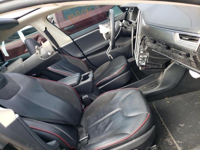 5YJSA1DP0DFP25365 - 2013 TESLA MODEL S BLACK photo 5