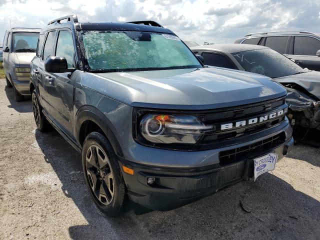 3FMCR9C69NRD67568 - 2022 FORD BRONCO SPO GRAY photo 1