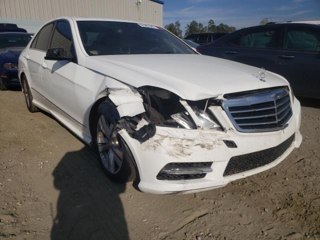 WDDHF9FB0DA746629 - 2013 MERCEDES-BENZ E 400 HYBR WHITE photo 1