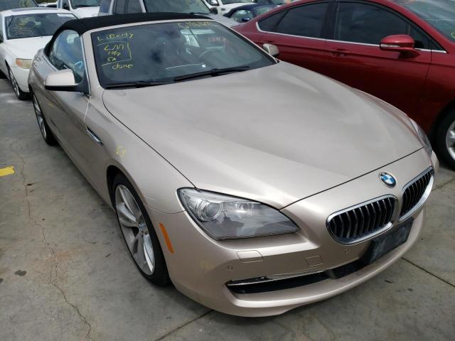 WBALW7C54DDX58284 - 2013 BMW 640 I TAN photo 1