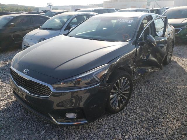 KNALB4J16H5042948 - 2017 KIA CADENZA PR GRAY photo 2