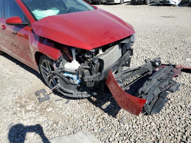 3KPF34AD2KE042948 - 2019 KIA FORTE GT L RED photo 9