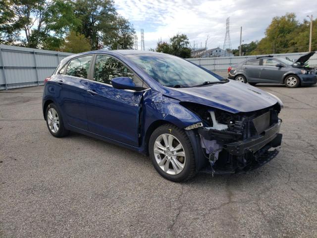 KMHD35LE7DU060803 - 2013 HYUNDAI ELANTRA GT BLUE photo 1