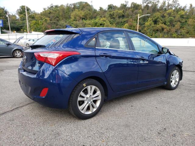 KMHD35LE7DU060803 - 2013 HYUNDAI ELANTRA GT BLUE photo 4