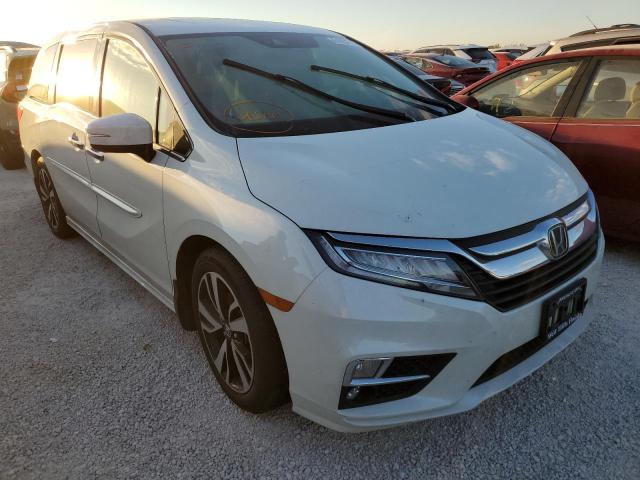 5FNRL6H97KB003664 - 2019 HONDA ODYSSEY EL WHITE photo 1