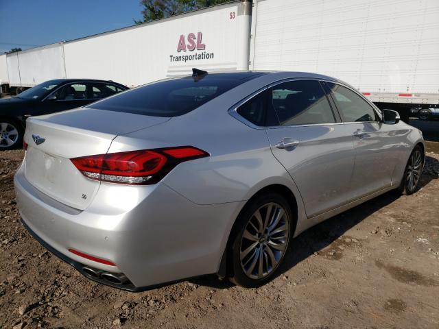 KMHGN4JF5FU022342 - 2015 HYUNDAI GENESIS 5. SILVER photo 4