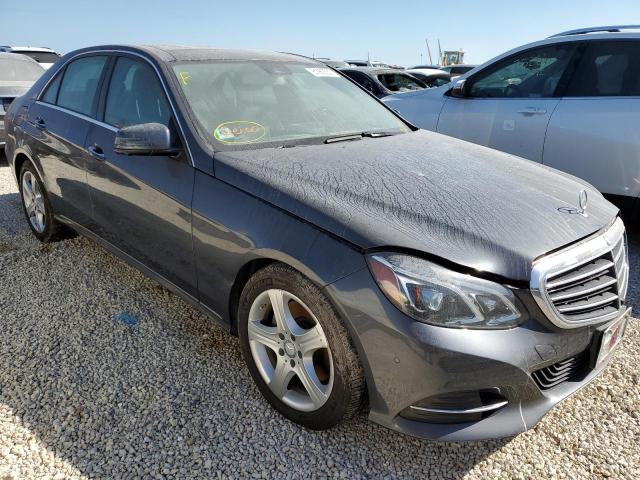 WDDHF8JB8EB013998 - 2014 MERCEDES-BENZ E 350 4MAT GRAY photo 1