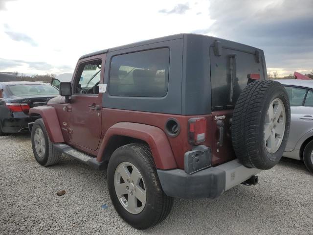 1J4FA54108L535535 - 2008 JEEP WRANGLER S BURGUNDY photo 3