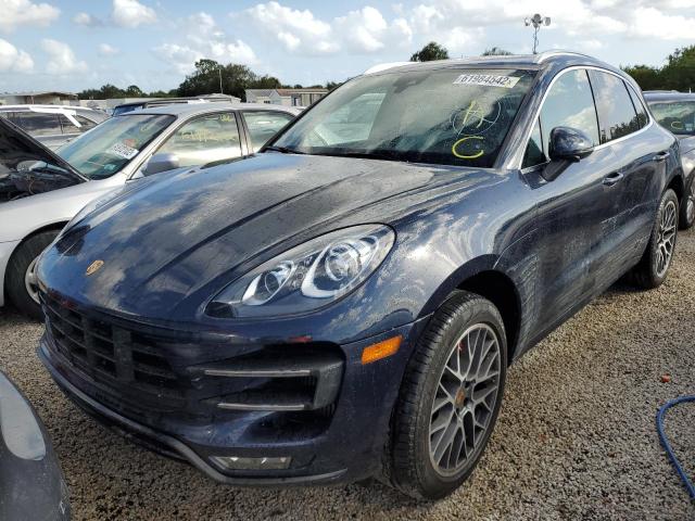 WP1AF2A53JLB71641 - 2018 PORSCHE MACAN TURB BLUE photo 2