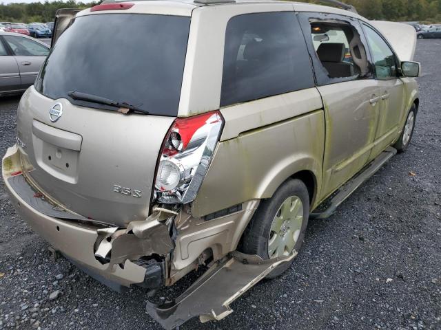 5N1BV28U05N125955 - 2005 NISSAN QUEST BEIGE photo 9