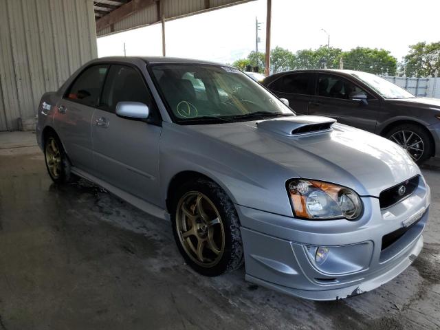 JF1GD70654L504876 - 2004 SUBARU IMPREZA WR SILVER photo 1