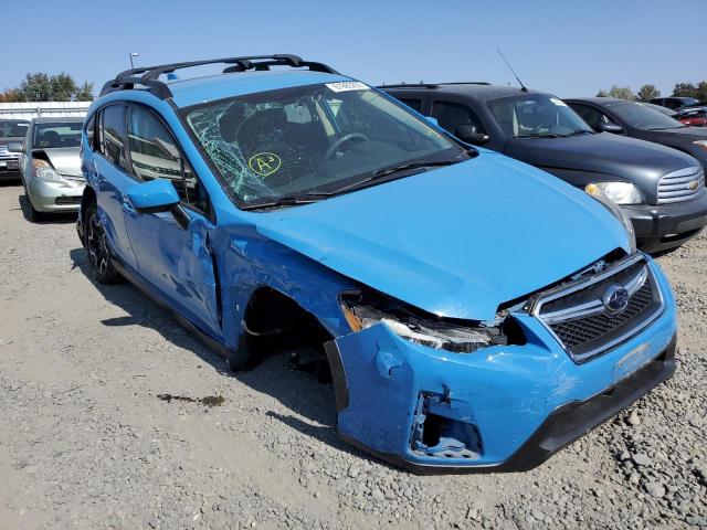 JF2GPADC2HH254148 - 2017 SUBARU CROSSTREK BLUE photo 1