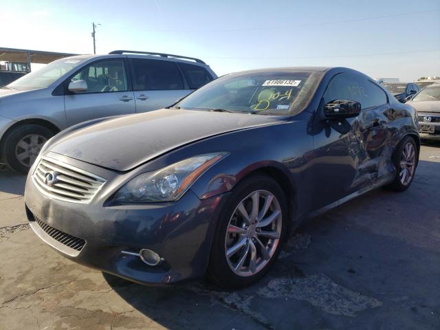 JN1CV6EK4DM900333 - 2013 INFINITI G37 JOURNE GRAY photo 2