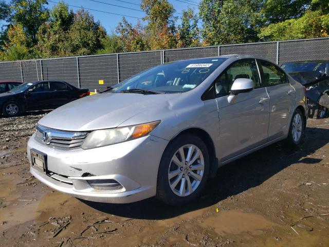 19XFB2F99CE310195 - 2012 HONDA CIVIC EXL Gümüş foto 2