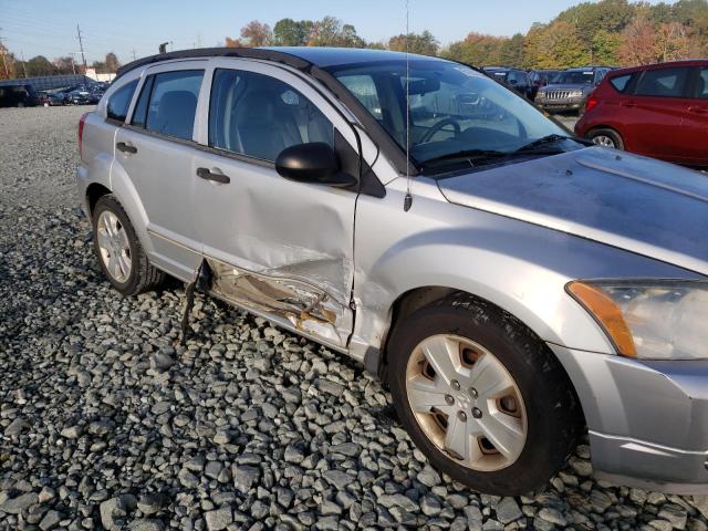 1B3HB48B37D553207 - 2007 DODGE CALIBER SX SILVER photo 9