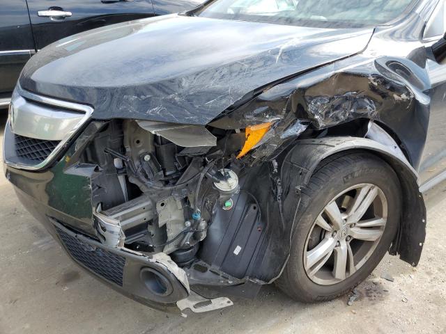 5J8TB4H3XFL015319 - 2015 ACURA RDX BLACK photo 9