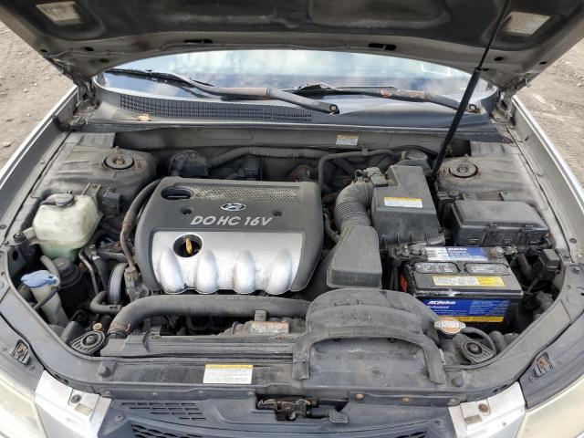 5NPEU46CX6H078395 - 2006 HYUNDAI SONATA SILVER photo 7