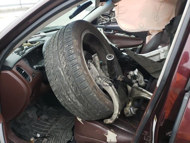 JN1AJ0HP7CM400883 - 2012 INFINITI EX35 BASE BURGUNDY photo 5