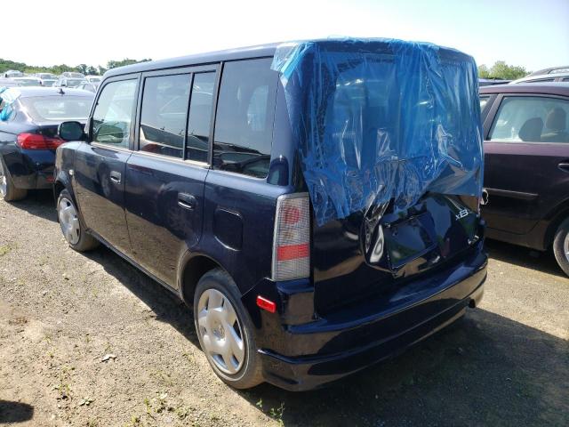 JTLKT324854003931 - 2005 TOYOTA SCION XB BLACK photo 3