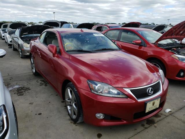 JTHFF2C27D2527219 - 2013 LEXUS IS 250 BURGUNDY photo 1